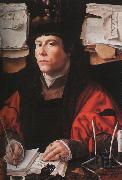 Jan Gossaert Mabuse Portrait of a Merchant Spain oil painting artist